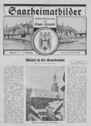 Nummer 12: Dezember 1929