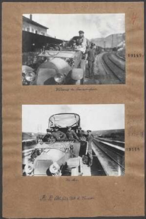 Während der Eisenbahnfahrt