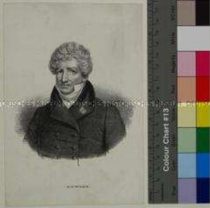 Porträt des französischen Naturforschers Georges Cuvier