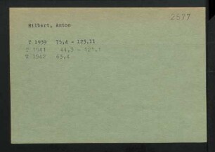 Hilbert, Anton