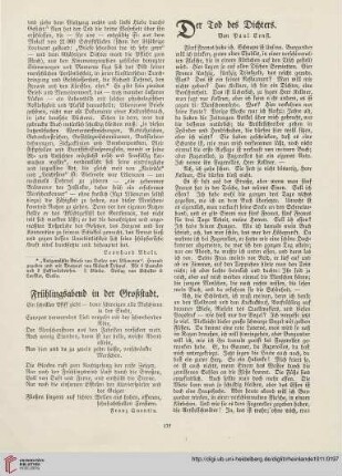 21: Der Tod des Dichters
