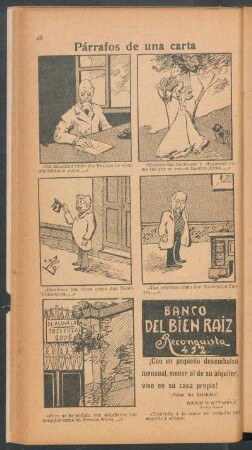 Párrafos de una carta - [Cómic]