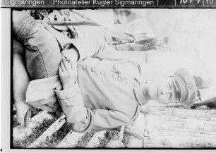 Soldat (Offizier), Portraitaufnahme