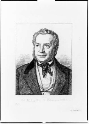 Bildnis Karl Justus Blochmann : Bürkner, Hugo: Bildnis des Schulrats Prof. Karl Justus Blochmann. Um 1855. Holzstich; 10,2 x 7,9 cm. Dresden: Kupfertich-Kabinett A 146452 in A 294 f, 2 (Bürkner VI), Singer 7926