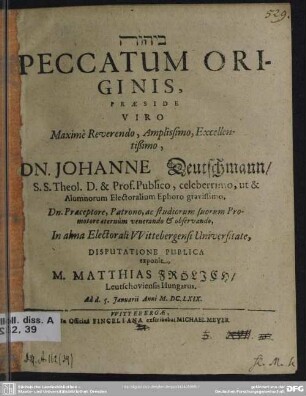 Peccatum originis