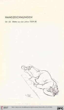 Handzeichnungen (Nr. 34-55)