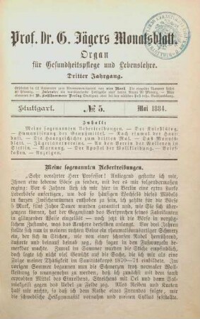 Meine sogenannten Uebertreibungen
