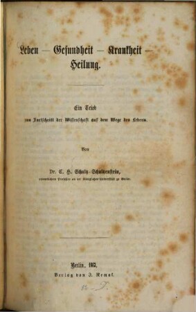 Leben-Gesundheit-Krankheit-Heilung