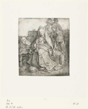 Heilige Familie, sechsfigurig
