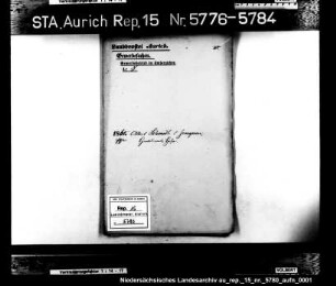 Hausierkonzessionen und -gesuche: Albert Schmidt aus Jemgum, Hefehandel