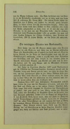 Die vereinigten Staaten von Nordamerika