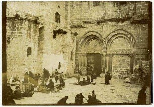 Vorplatz d. Grabeskirche [Jerusalem]