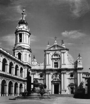 Loreto. Santuario della Santa Casa (1468-um1750). Westfassade