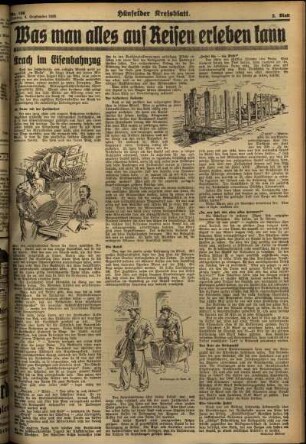 Zweite Ausgabe vom Freitag, den 04. September 1936.