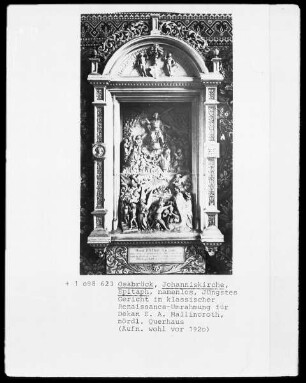 Epitaph des Dekans Mellinghaus