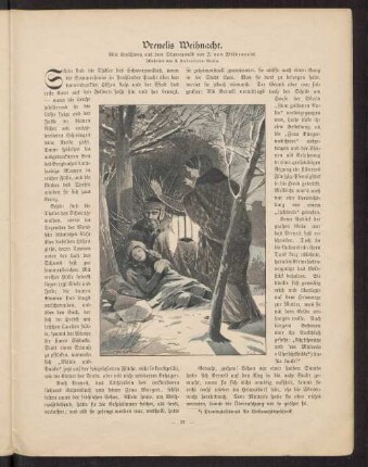 Vrenelis Weihnacht. Eine Erzählung aus dem Schwarzwald von J. von Wildenradt. Illustriert von A. Koberstein=Berlin.