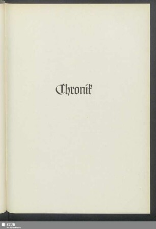 Chronik