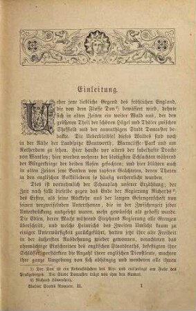 Walter Scotts Romane, 2. Ivanhoe