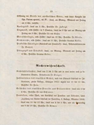 10-12, Rechtswissenschaft