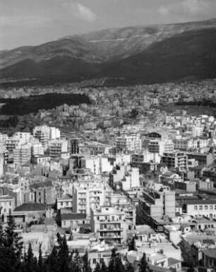 Athen. Stadtteilansicht