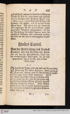 Fünftes Capitel