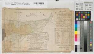 Grevel (Dortmund), Teilung der Liete, Geometrischer Plan von dem Gemeinheitsgrund die Liete genand