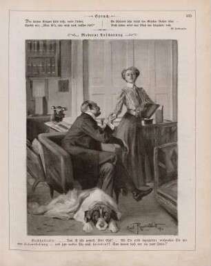 "Moderne Anschauung"