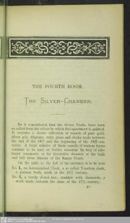 The fourth room. The Silver-Chamber