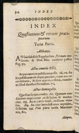 302-313, Abbates. - Fornicatio.