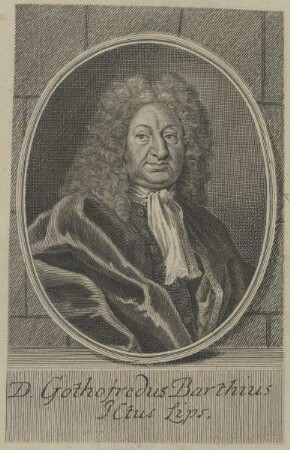 Bildnis des Gothofredus Barthius