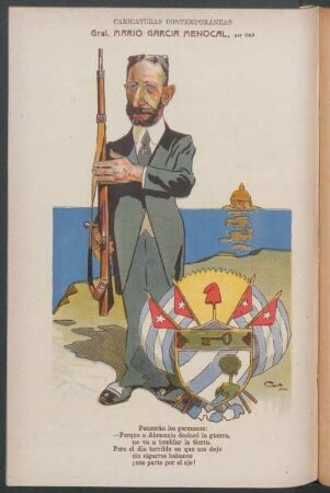 Gral. Mario García Menocal : Caricaturas contemporáneas