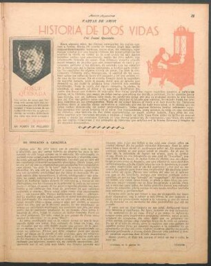 Historia de dos vidas : Cartas de amor