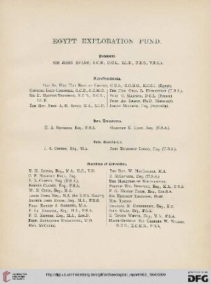 Egypt Exploration Fund
