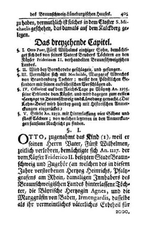 Das dreyzehende Capitel
