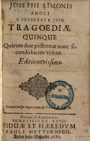 Tragoediae quinque