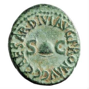 Münze, Quadrans, 40 - 41 n. Chr.