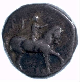 Münze, Didrachme, ca. 272-235 v. Chr.