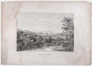 Atlas zur Reise in Brasilien von Dr. v. Spix und Dr. v. Martius - Rio de Janeiro