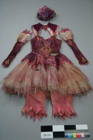 Kostüm der Ballerina aus "Petruschka"