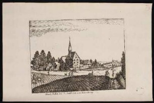 Siech Kobel zu St. Jobst. 3/4 St. von Nürnberg. 1699. - Siechenhaus Sankt Jobst, Nürnberg; Sankt Jobst, Nürnberg