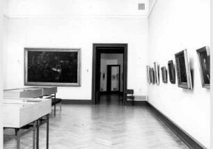 Blick in die Ausstellung "Adolph Menzel - Gemälde und Zeichnungen" vom 04. Juli 1980 - 02. Nov. 1980 in der Nationalgalerie