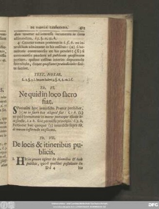 Tit. VII. De locis & itineribus publicis.