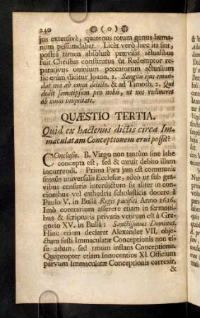 240-244, Quaestio Tertia