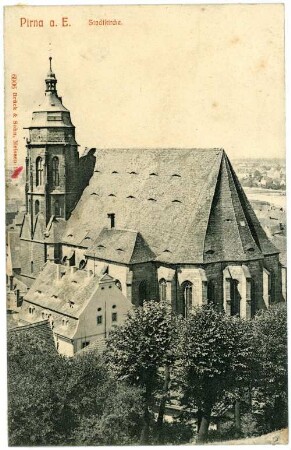 Pirna. Stadtkirche