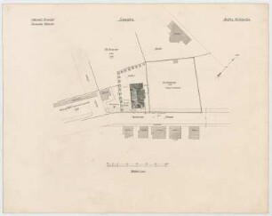 Dolmetsch, Theodor; Stuttgart - Münster; Ev. Gemeindehaus - Lageplan