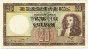 Geldschein, 20 Gulden, 7.5.1945