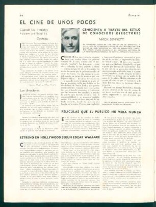 Estreno en Hollywood según Edgar Wallace