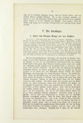 V. Die Karolinger