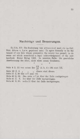 Nachträge und Besserungen.