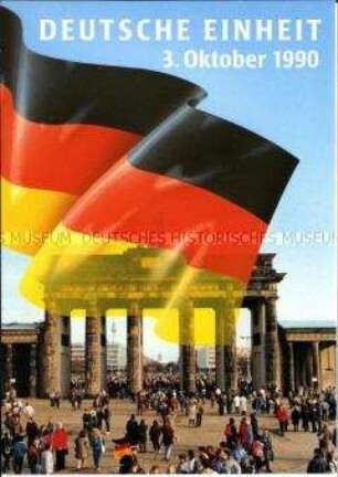 Postkarte zum Tag der Wiedervereinigung